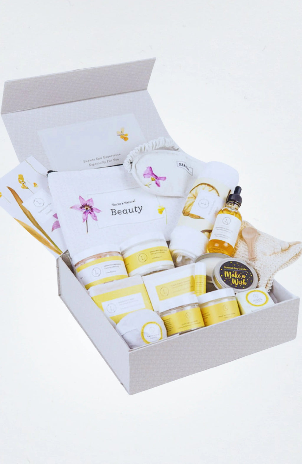 Cheer up Citrus Sunshine Gift Basket, Natural Care Package, Recovery Gift, New home gift, Attention Gift - Natural Beauty