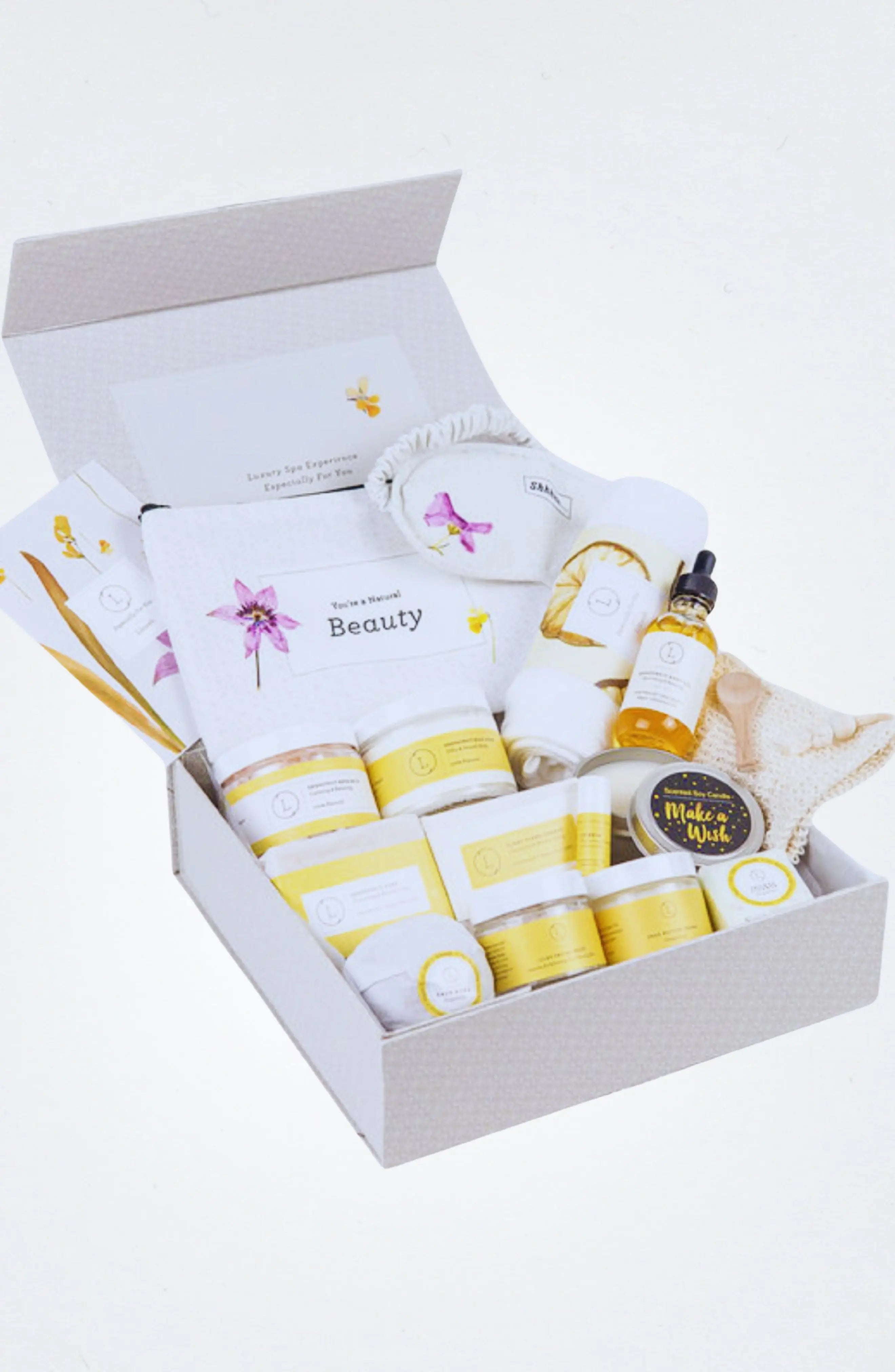 Cheer up Citrus Sunshine Gift Basket, Natural Care Package, Recovery Gift, New home gift, Attention Gift - Natural Beauty
