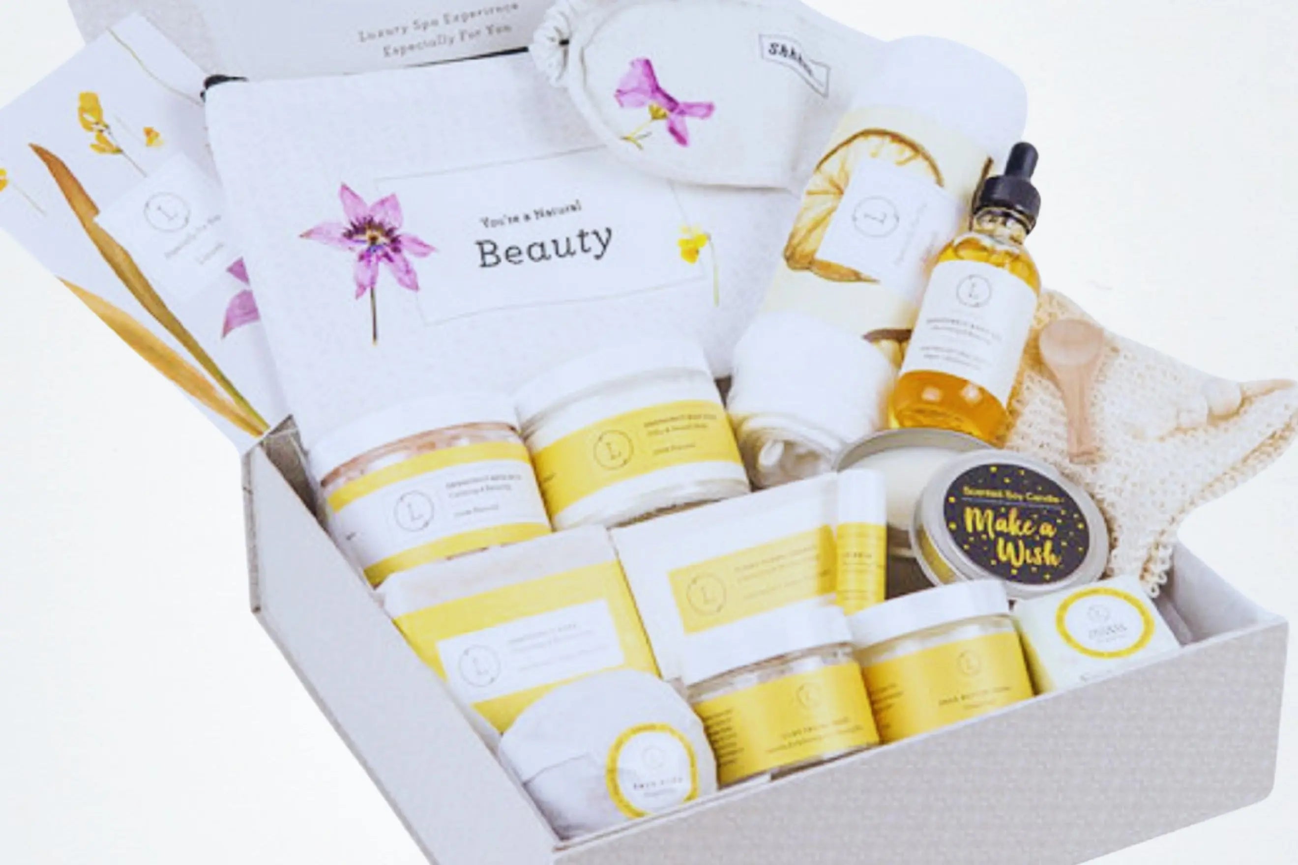 Cheer up Citrus Sunshine Gift Basket, Natural Care Package, Recovery Gift, New home gift, Attention Gift - Natural Beauty
