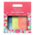 Pacifica Face Sheet Mask Gift Set -Preppy Skincare for Holidays & Stocking Stuffers Face Mask Makeup Gift Set for Woman Teens & Girls Christmas Gifts Glow Baby Super Green Detox & Stress Rehab 3 Pack