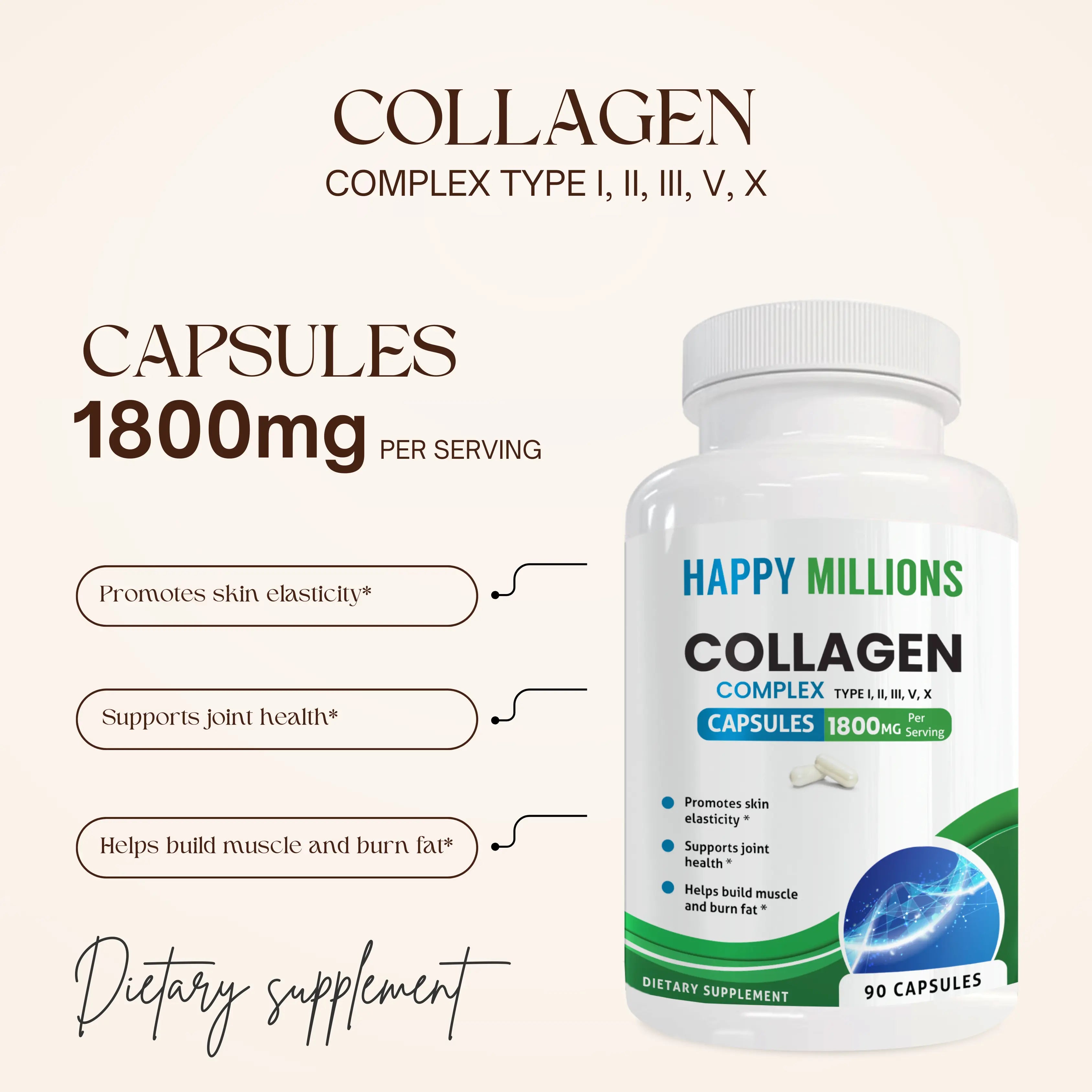 ASHWAGANDHA WITH BLACK PEPPER & COLLAGEN COMPLEX - Natural Beauty