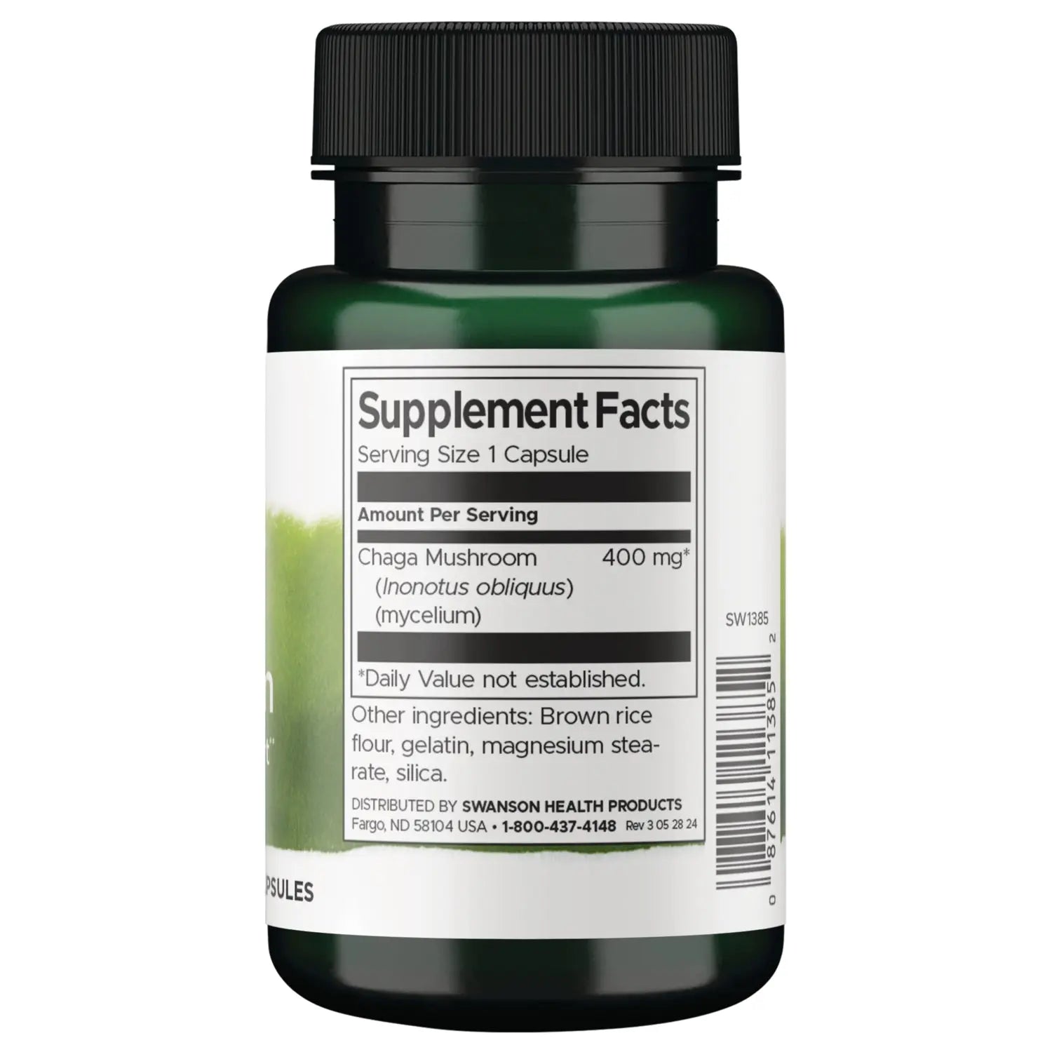 Full Spectrum Chaga Mushroom Swanson Vitamins