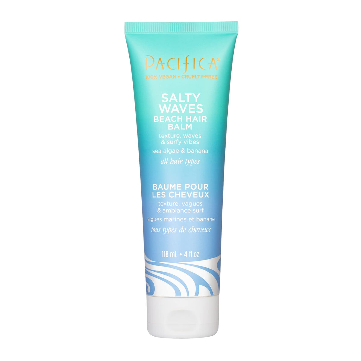 Pacifica Salty Waves Beach Hair Balm by Pacifica for Unisex - 4 oz Balm