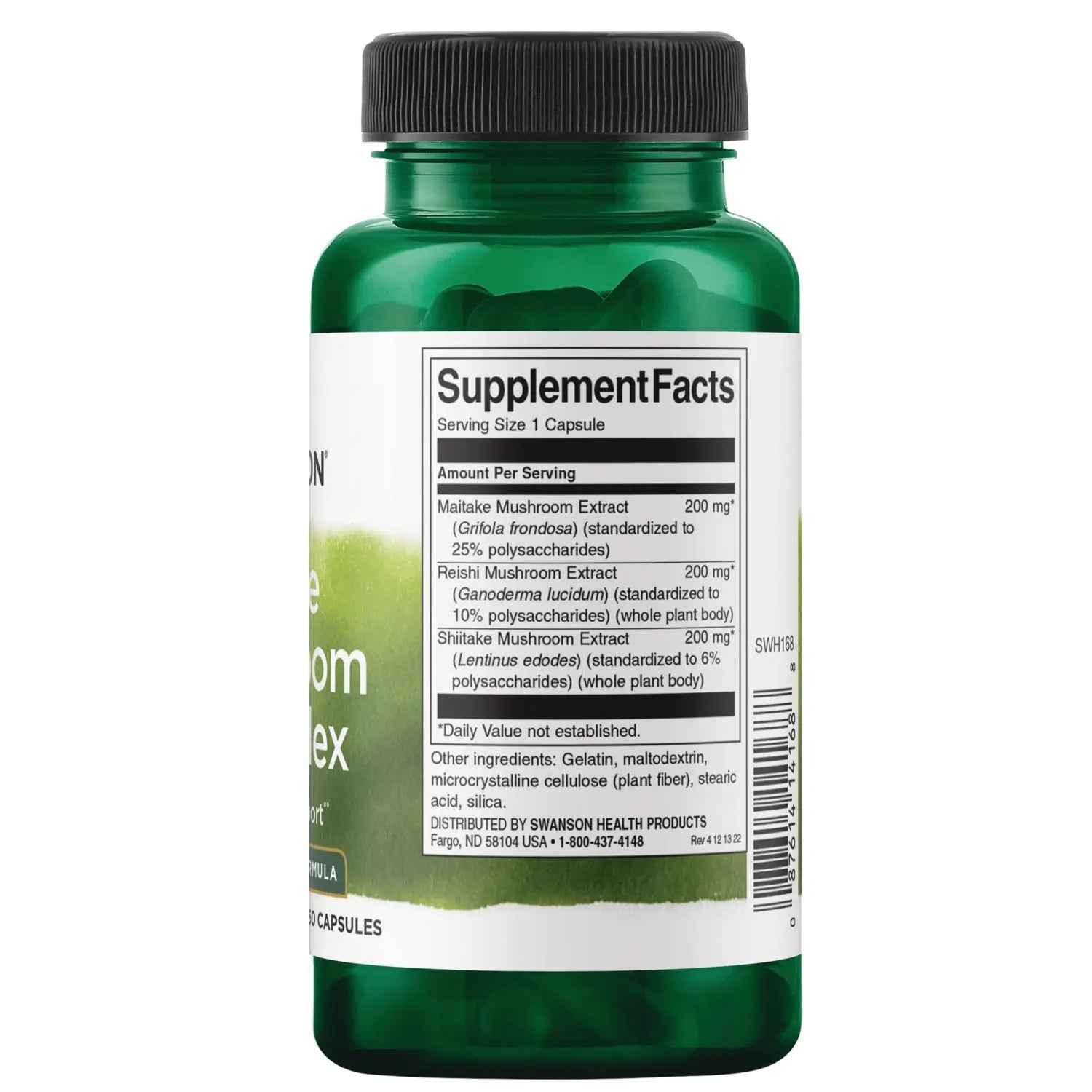 Triple Mushroom Complex - 3 Mushroom Formula Swanson Vitamins