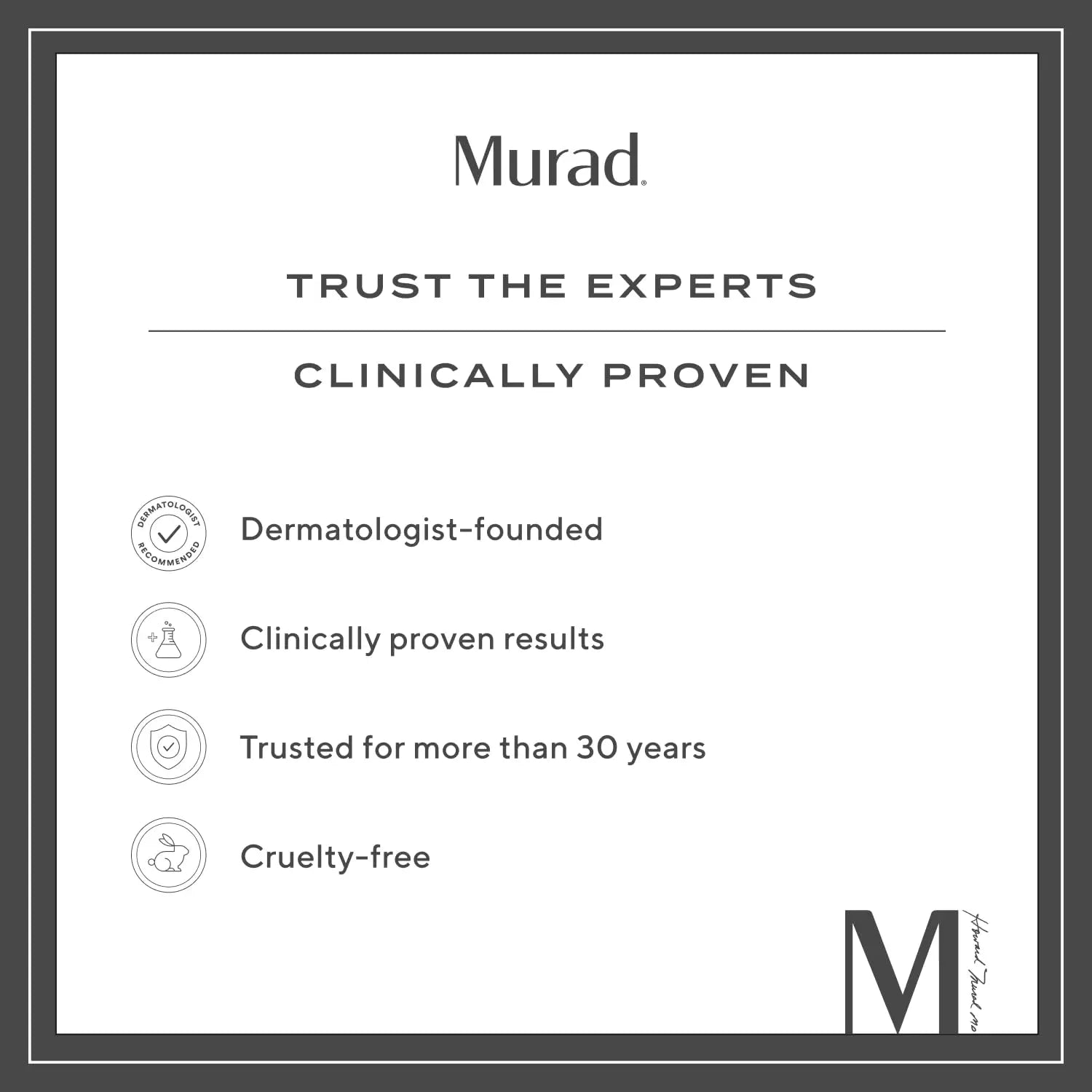 Murad Exfoliating Facial Cleanser with AHA/BHA - Gentle Face Peeling for Smoother Brighter Skin, 6.76 fl oz Beauty Care Bag