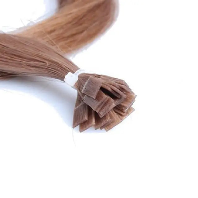 Flat Tip Hair Extensions – 100% Remy Human Hair | Seamless, Natural Look | Long-Lasting Pre-Bonded Extensions for Volume & Length Hairextensionluxe
