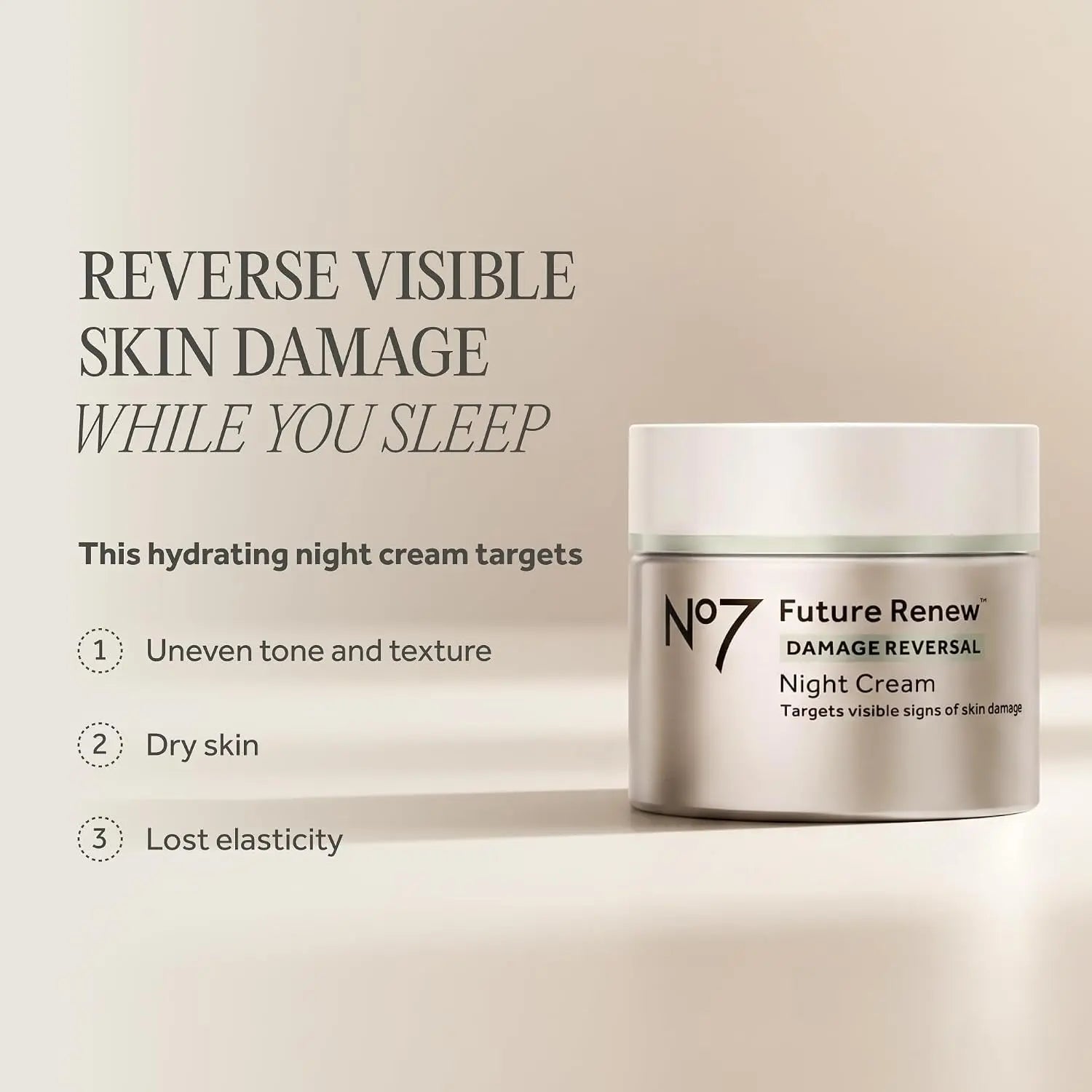 Future Renew Damage Reversal Night Cream, 1.69 Oz
