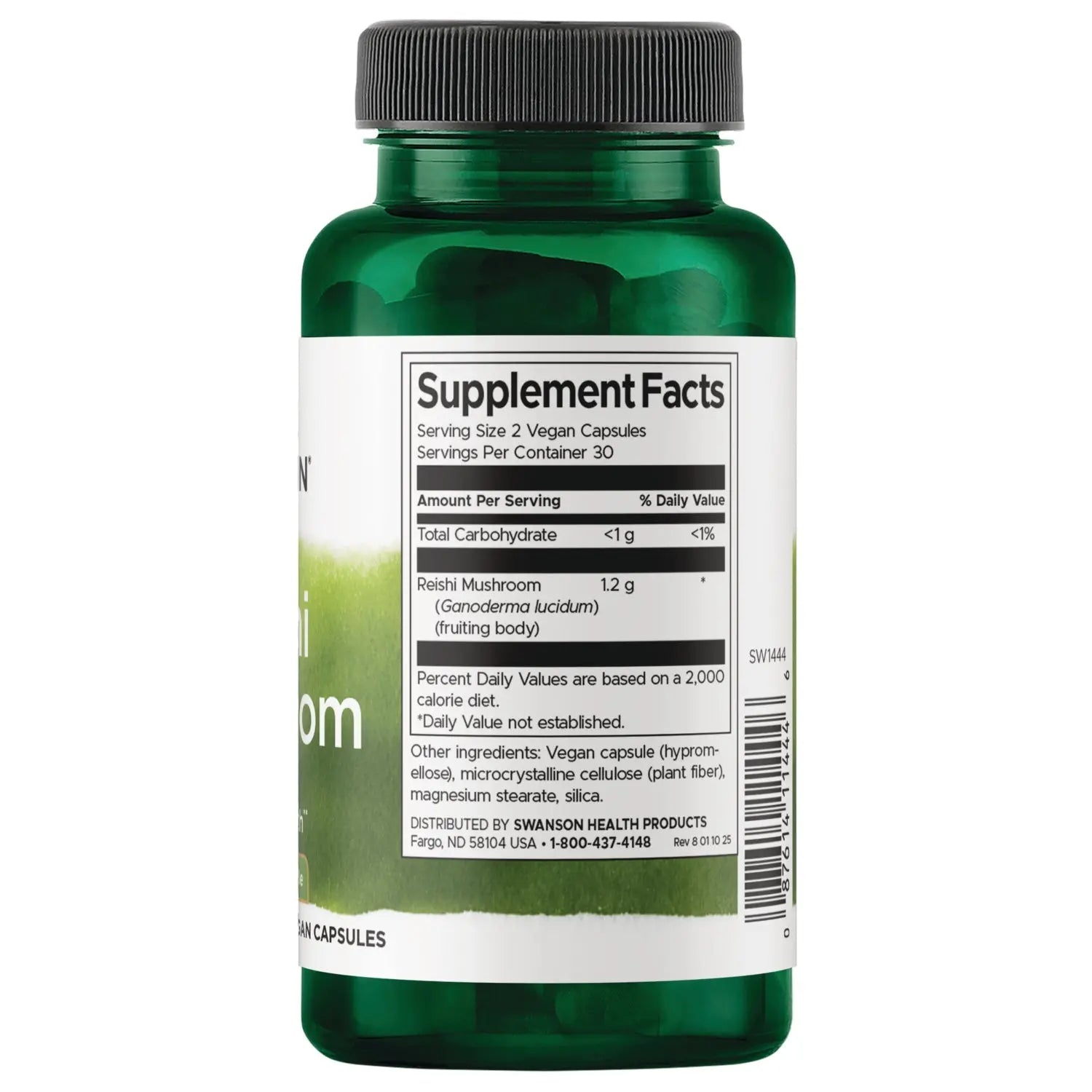 Full Spectrum Reishi Mushroom Swanson Vitamins