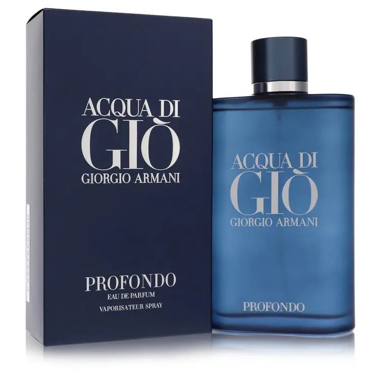 Acqua Di Gio Profondo by Giorgio Armani Eau De Parfum Spray 6.7 oz for Men Avera Group