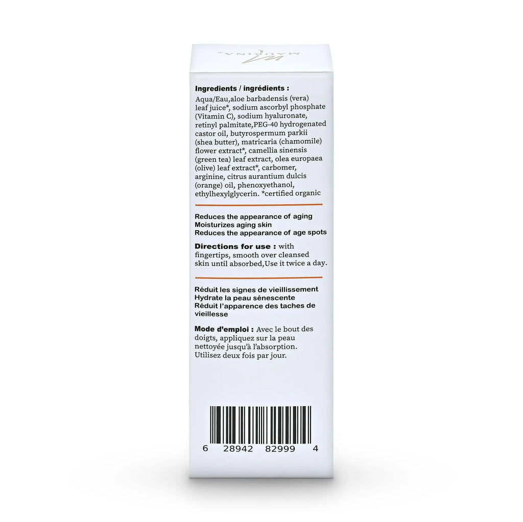 Face Serum -  20% Vitamin C Serum With Hyaluronic Acid And Retinol Orchid Zeus