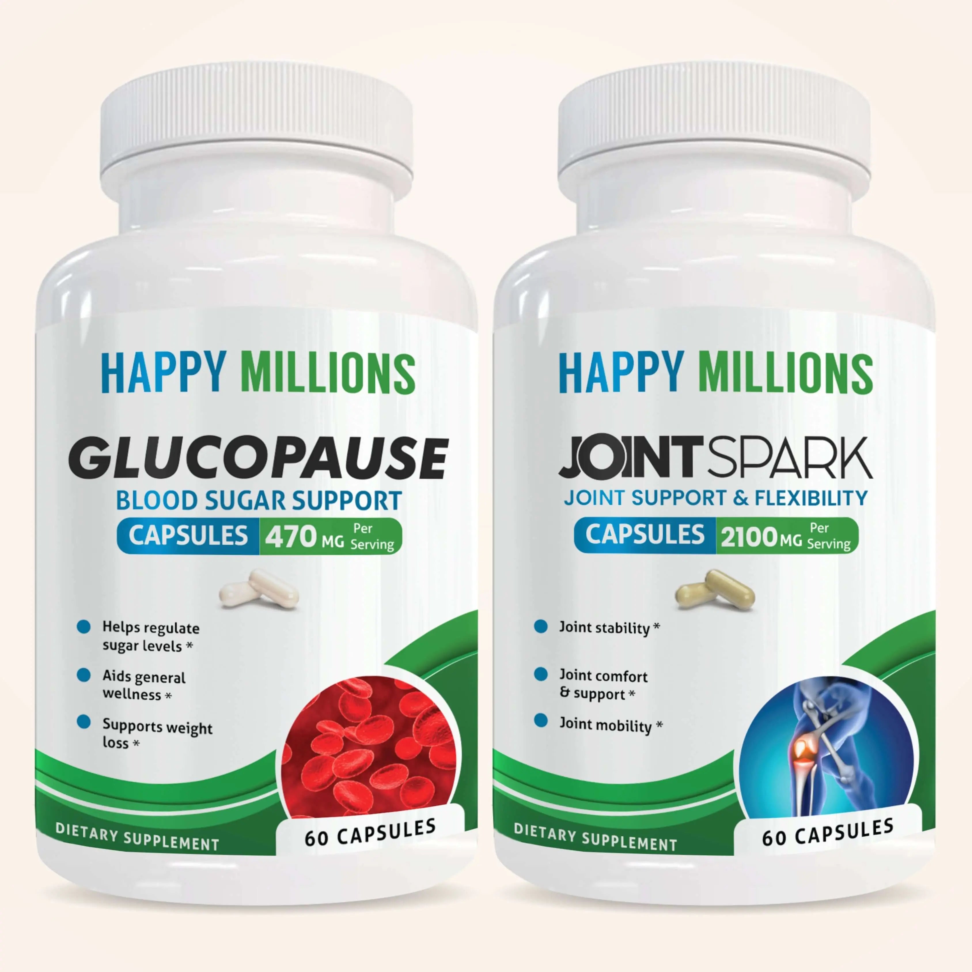 GLUCOPAUSE & JOINTSPARK - Natural Beauty