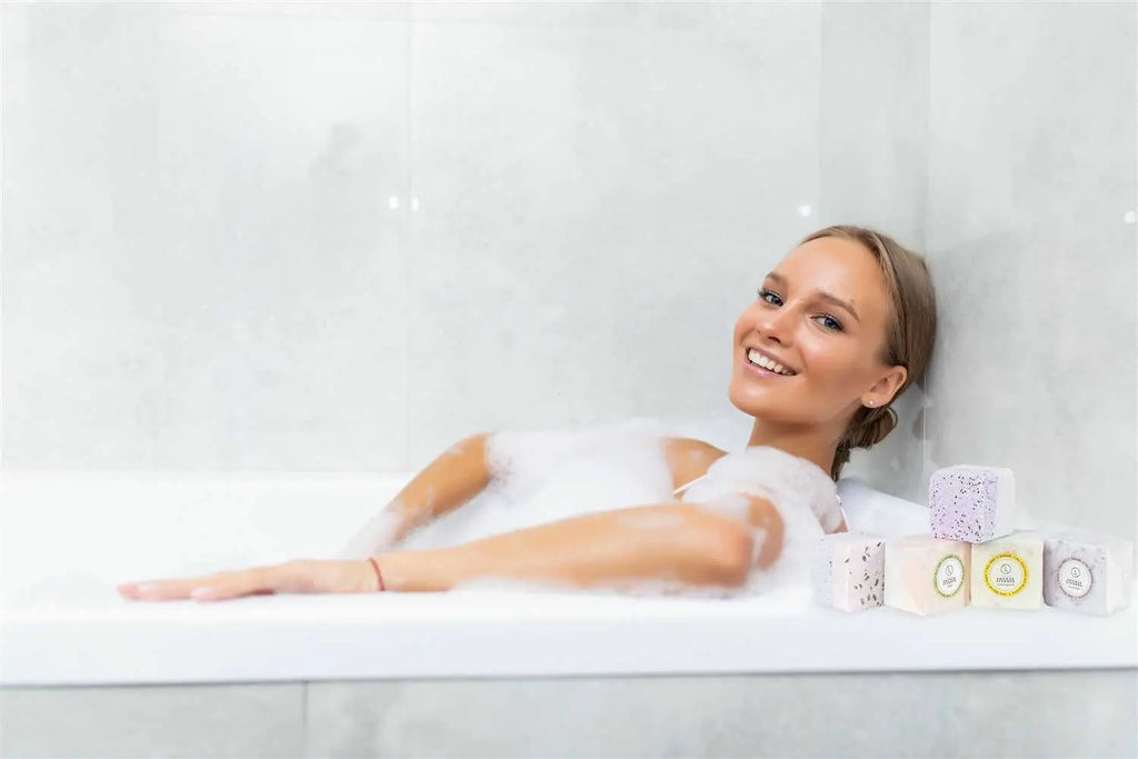 Mixed scents Shower Steamers Gift Set - 5 Big Fizzies, Cheer Up Package - Natural Beauty