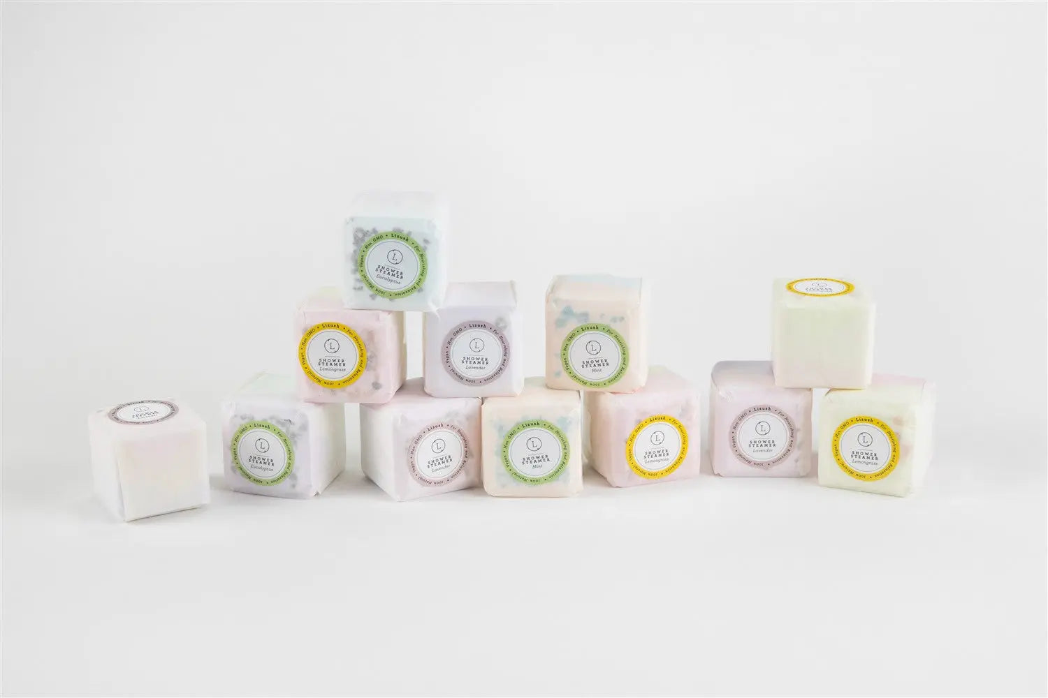 Natural Bath Bombs and Shower Steamers Gift Set - for anyone that like to Bath and Shower - Natural Beauty