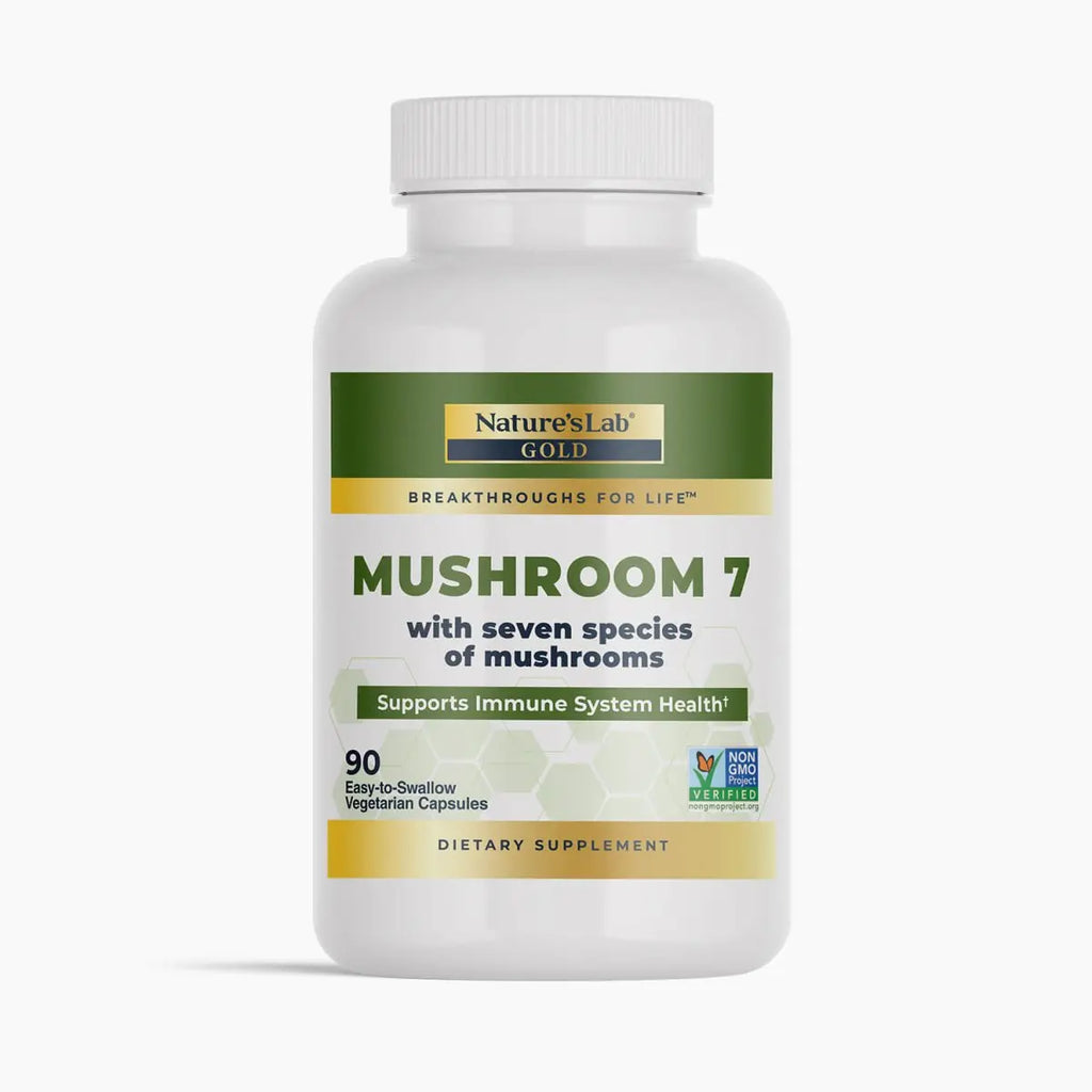 Nature's Lab Gold Mushroom 7 - 90 Capsules Nature's Lab
