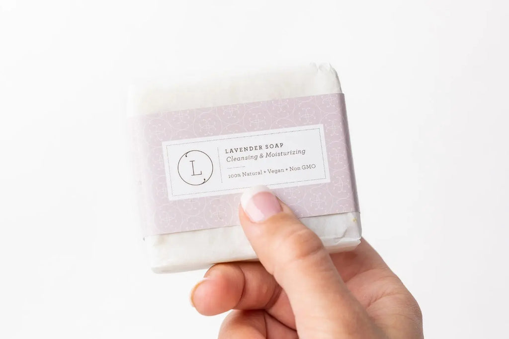 Lavender Natural Handmade Soap Bars – Vegan Set of 2 - Natural Beauty