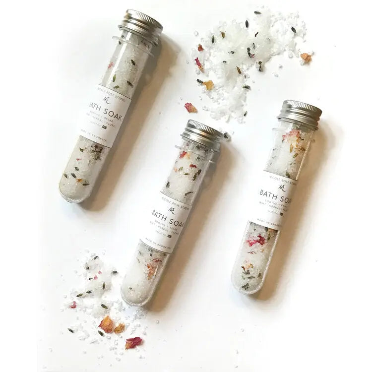 Soothe + Relax Bath Soak Shooter Indigo Poseidon