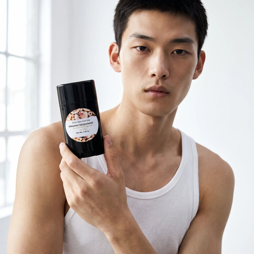 ORGANIC DEODORANT- SANDALWOOD FRAGRANCE - FOR MEN - Natural Beauty