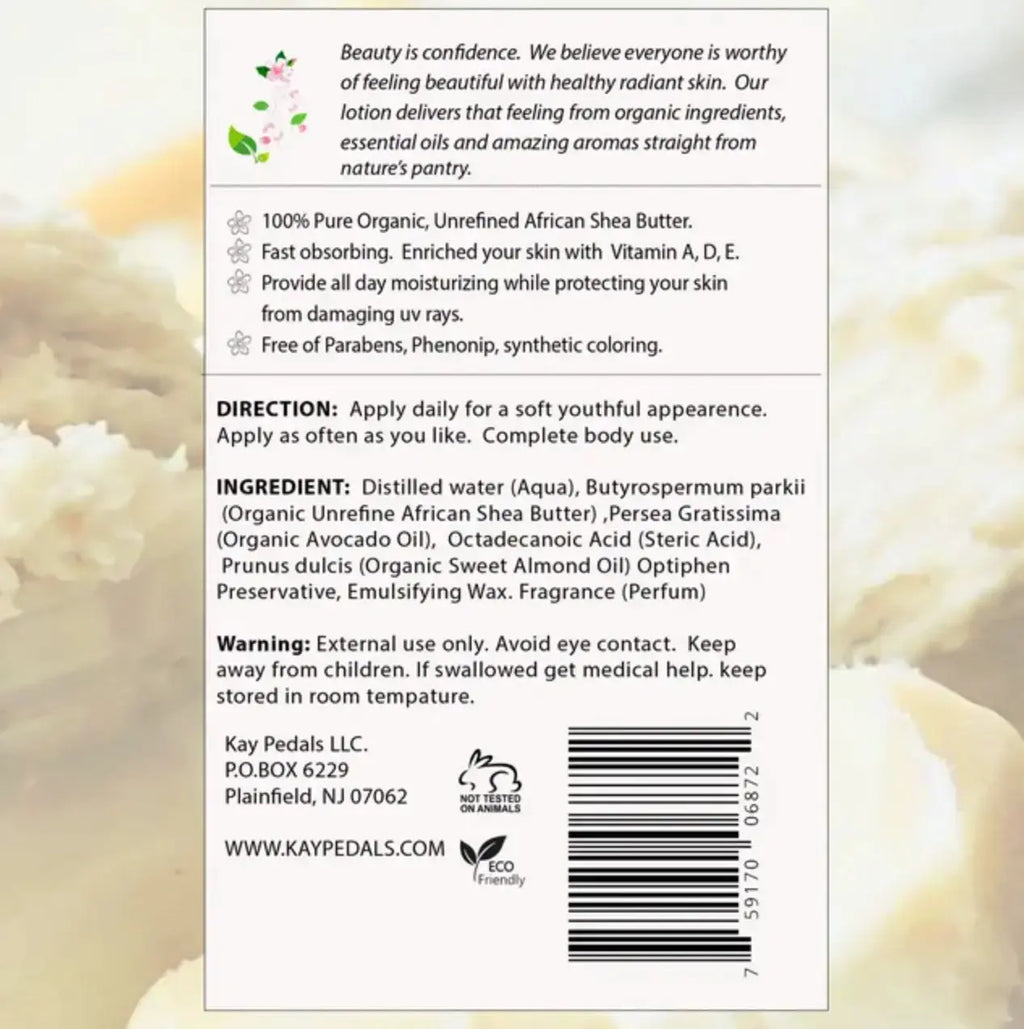 Oatmeal and Honey Natural Organic Body Lotion - Natural Beauty