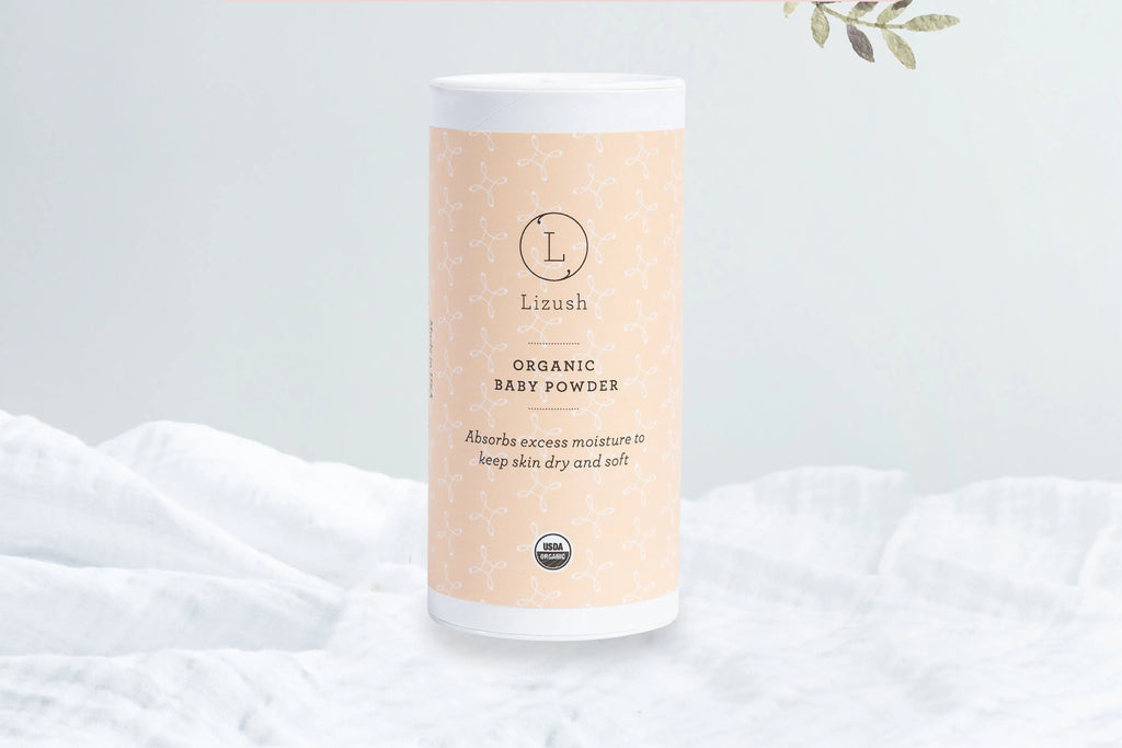 Organic Baby Powder – Talc-Free USDA Certified, Set of 2 - Natural Beauty