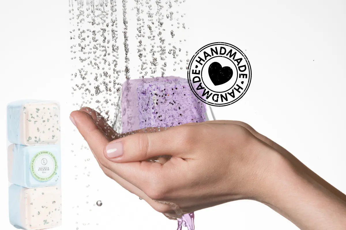 Bulk - 100 Natural Vegan Mix scents shower steamers - Natural Beauty