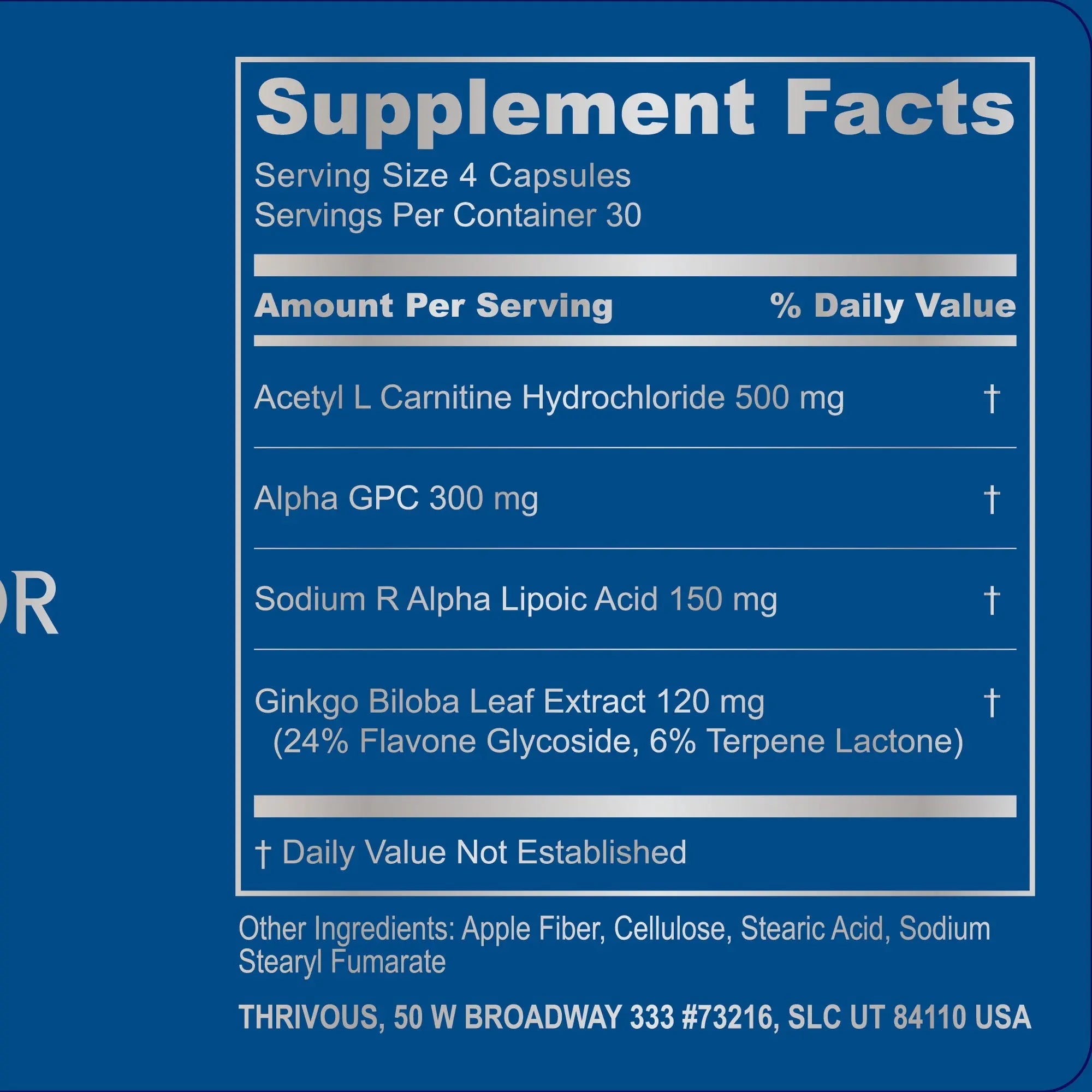 Nootropic Stack - Natural Beauty