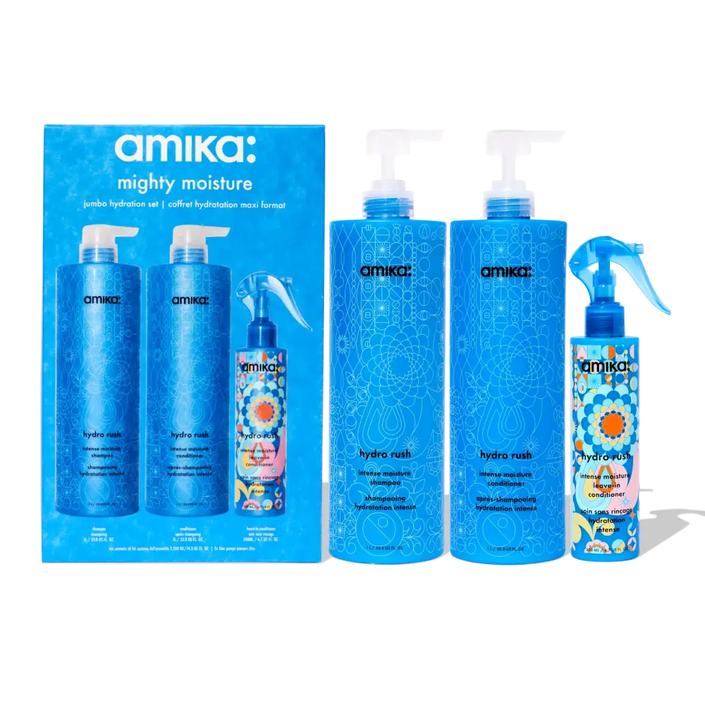 Amika Mighty Moisture Jumbo Hydration Set Nava Beauty
