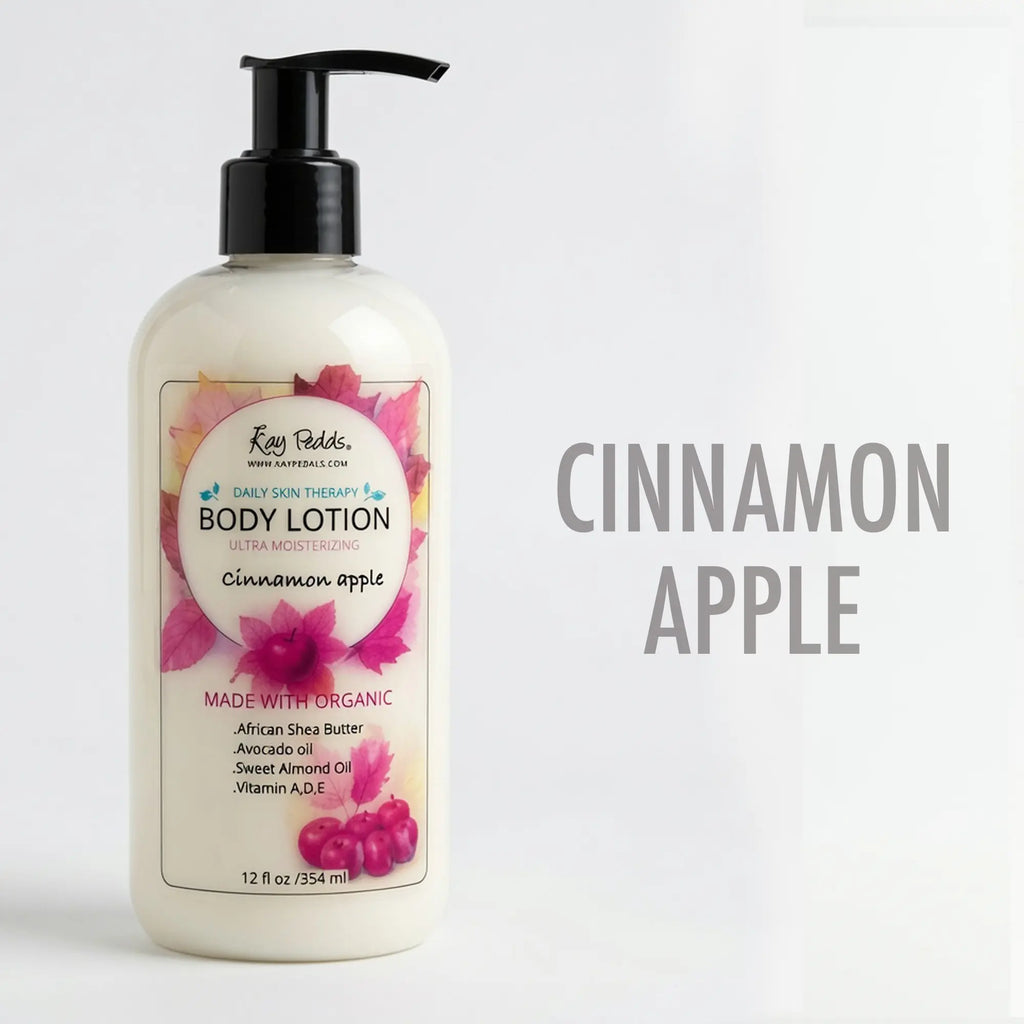 Cinnamon Apple Natural Organic Body Lotion - Natural Beauty