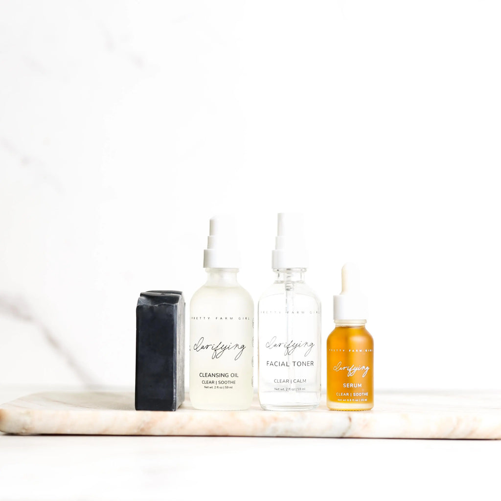 Clarifying Kit for Acne Prone Skin Pretty farm girl