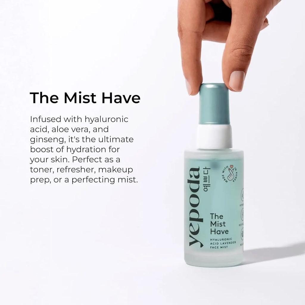 the Mist Have, Hydrating Toner Face Mist, Deeply Hydrates & Revitalizes the Skin, Vegan Korean Toner Mist for All Skin Types, 50 Ml