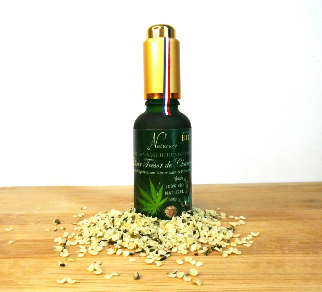 Organic Hemp Treasure Elixir Vegetable Oil Serum, Food Supplement Amber Nemesis
