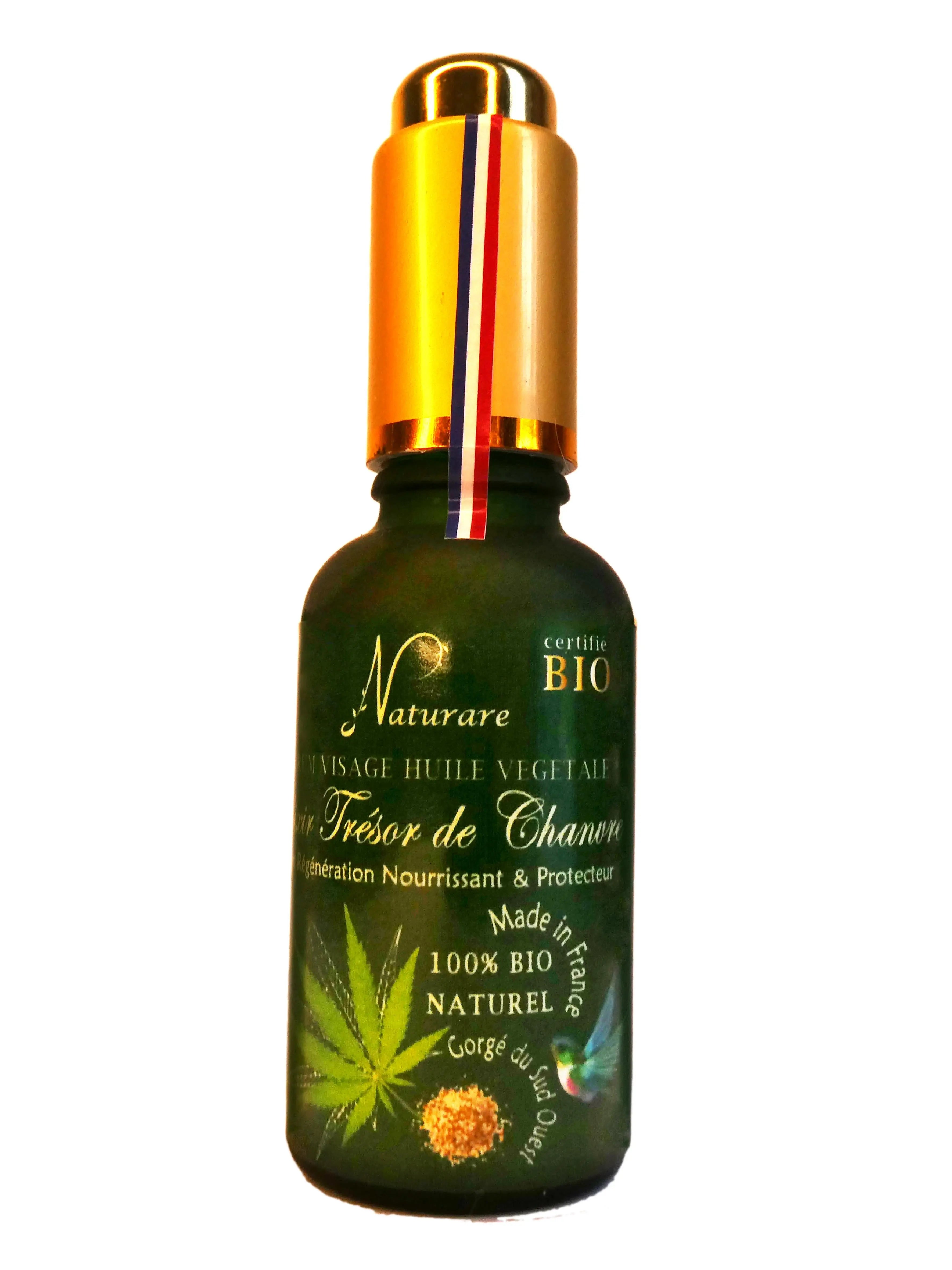 Organic Hemp Treasure Elixir Vegetable Oil Serum, Food Supplement Amber Nemesis