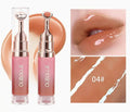 Metal-Tip Cooling Plumping Lip Gloss | Mirror-Shine Lip Serum with Hydrating, Fine-Line Smoothing & Volumizing Effect Flowpallet