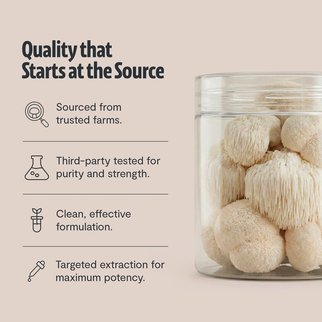 Organic Mushroom Complex Supplement Capsules FreshCap Mushrooms