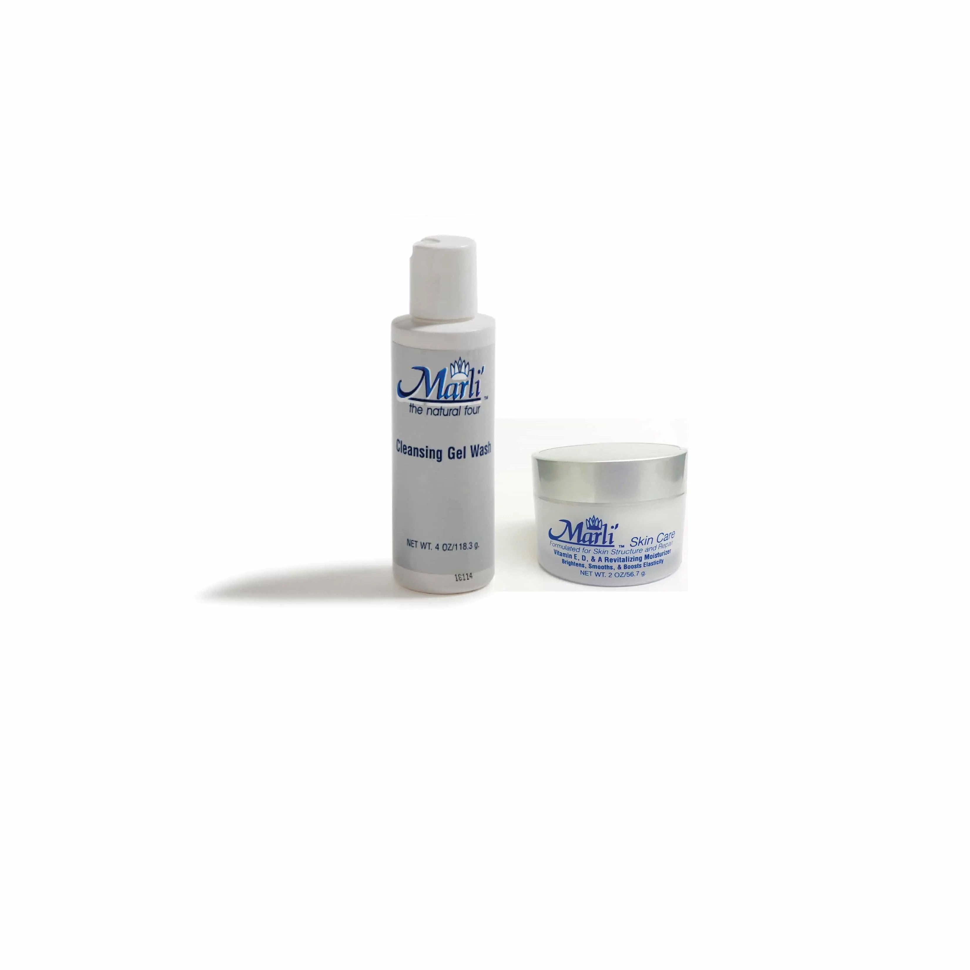 Revitalizing Vitamin EDA Moisturizer, Cleanser,  & Toner Skin Care Kit - Natural Beauty