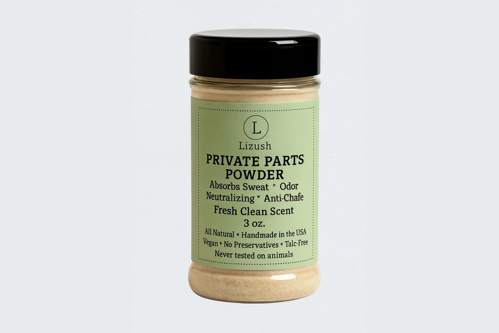 Talc-Free Intimate Body Powder – Natural Anti-Chafing Powder, Set of 2 - Natural Beauty
