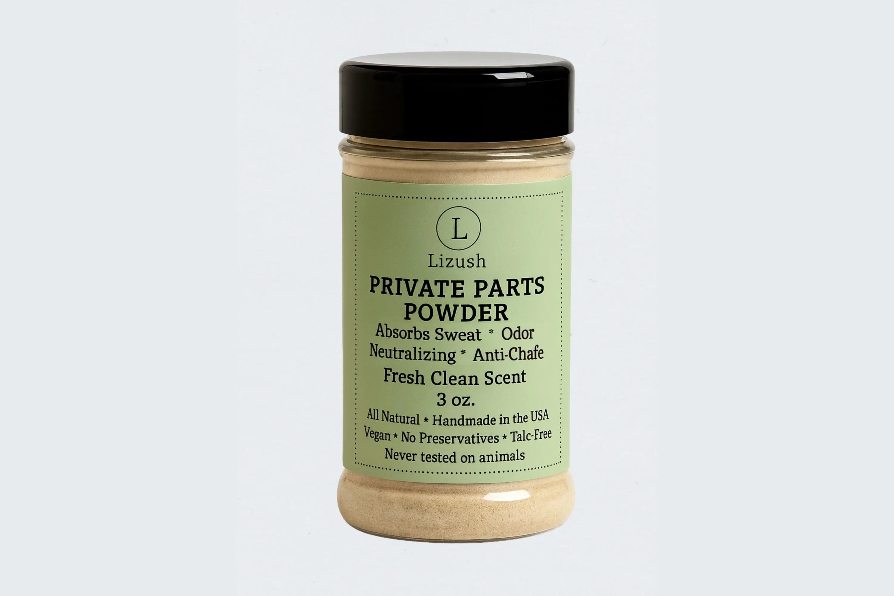Talc-Free Intimate Body Powder – Natural Anti-Chafing Powder, Set of 2 - Natural Beauty