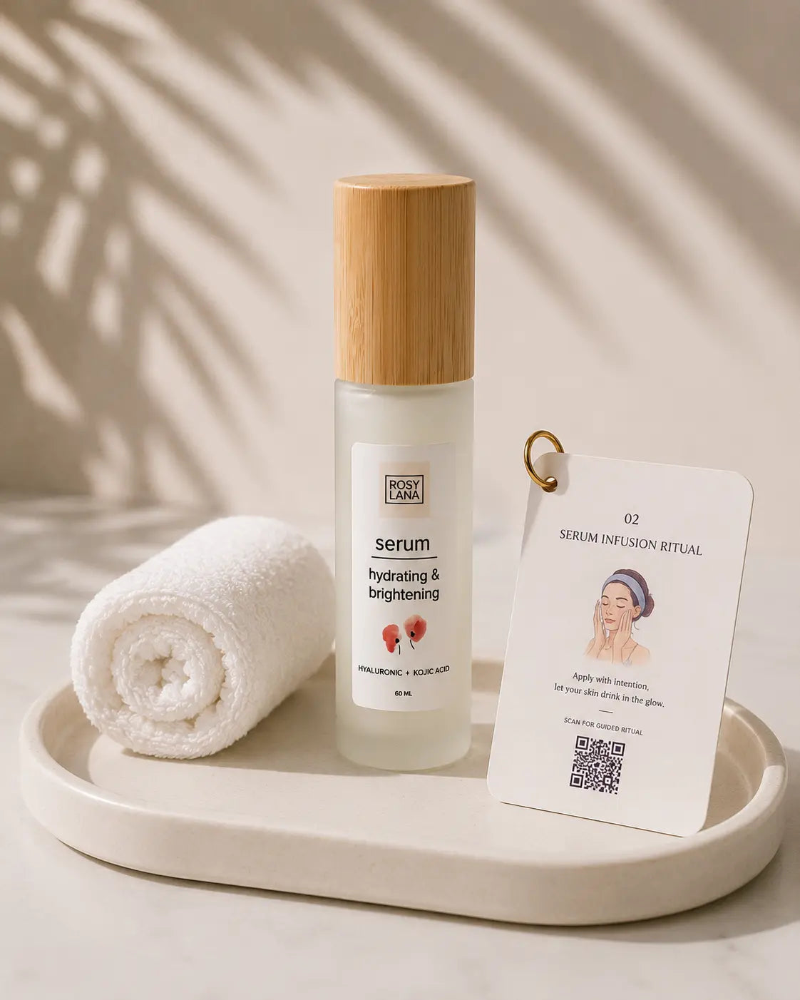 Brightening Hyaluronic Serum Radiance Infusion Ritual - Natural Beauty