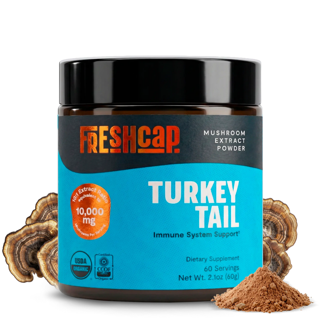 Organic Turkey Tail Mushroom Powder FreshCap Mushrooms